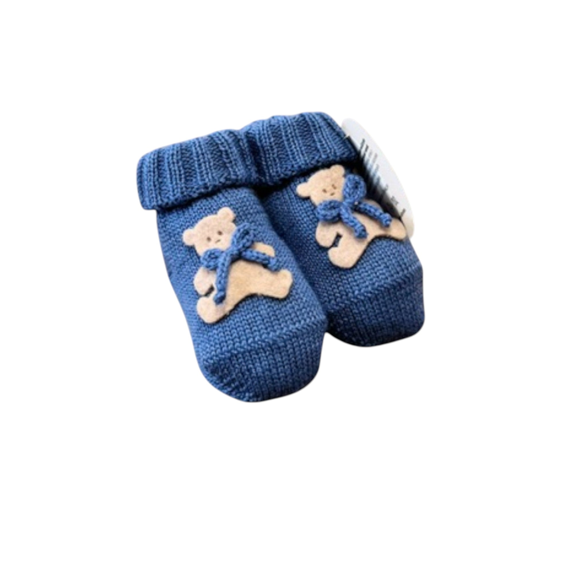 Babbucce Orsetto Neonato Blu ORSETTO 704