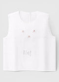 Camicina Neonata Panna C00950/R by COCCODE'