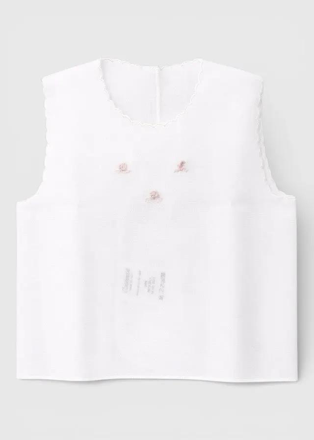 Camicina Neonata Panna C00950/R by COCCODE'