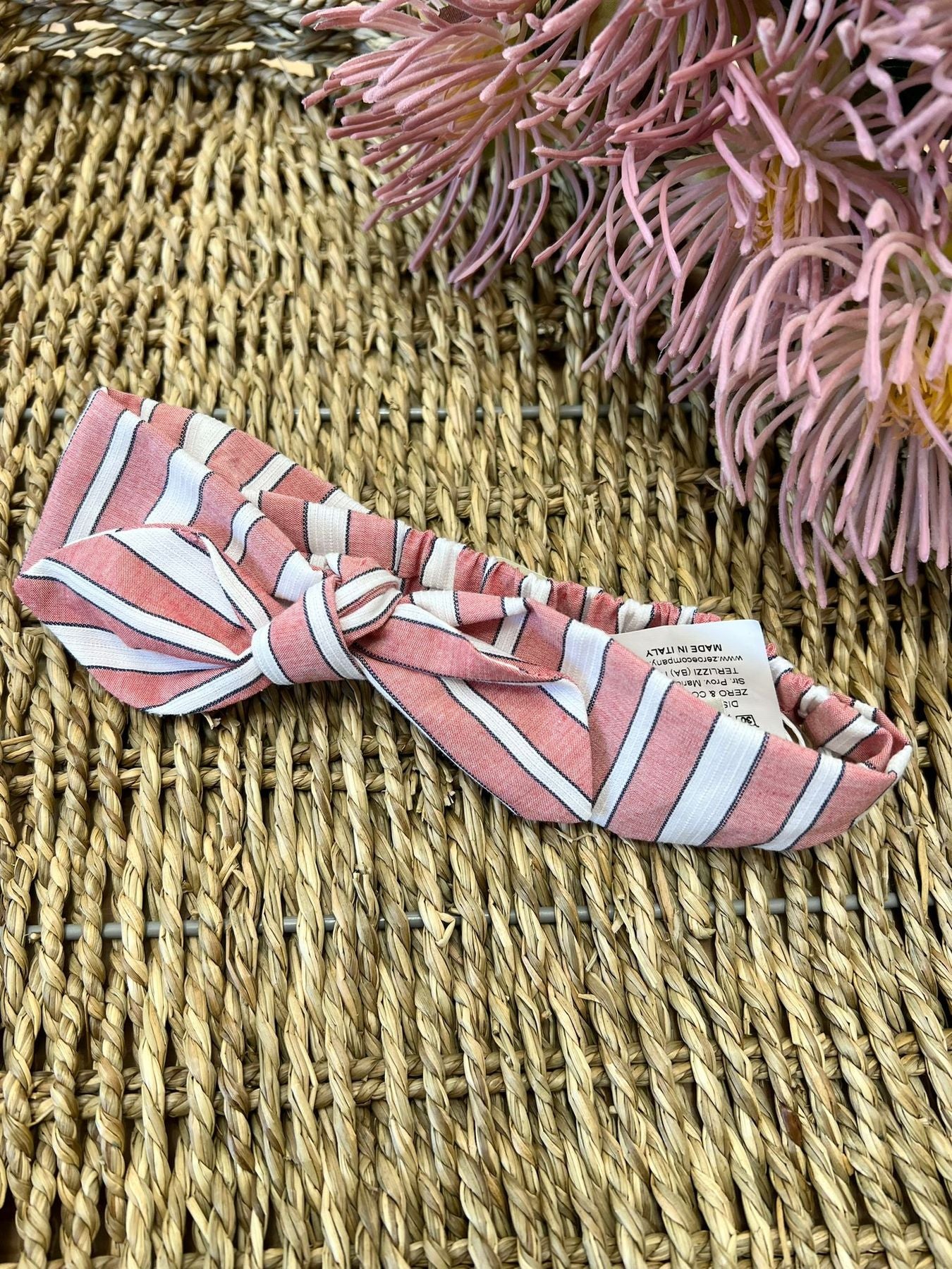 Fascia Righe bianco e rosse  Rosso FAL8E -  NANU' BABY