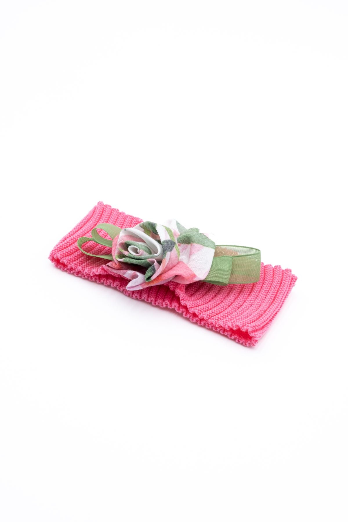 Fascia filo di cotone Fiore Bimba ROSA EM809FA -  NANU' BABY