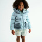 Cappotto Bimba Verde 5849/16 by ABEL & LULA