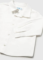 Camicia Bimbo Bianco 124/28 by MAYORAL