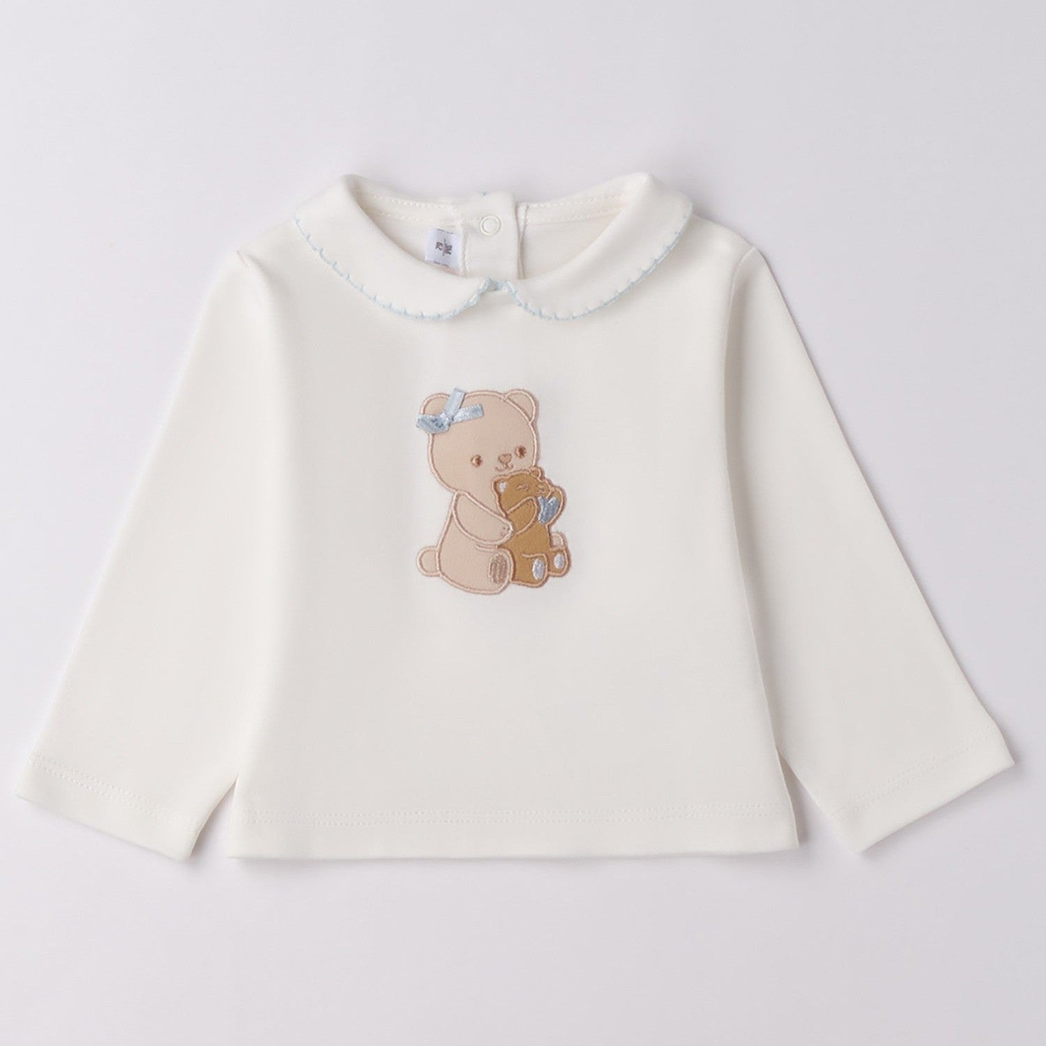 Girocollo Ml Bimba Bianco 3F749/112 -  NANU' BABY