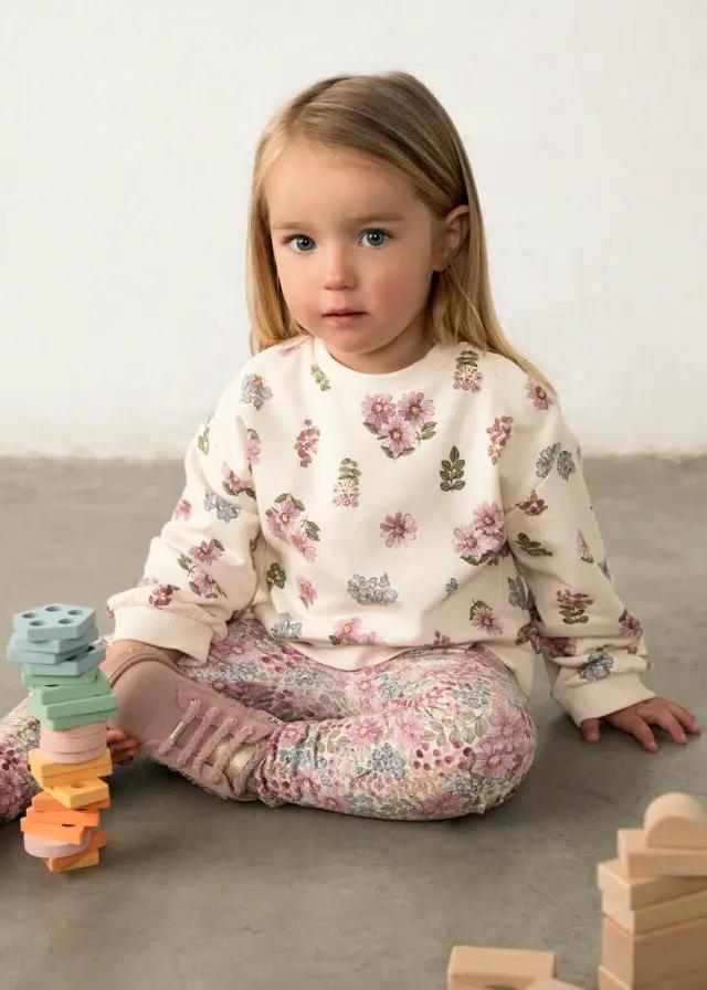 Maglia Bimba Avorio 2433/70 by MAYORAL