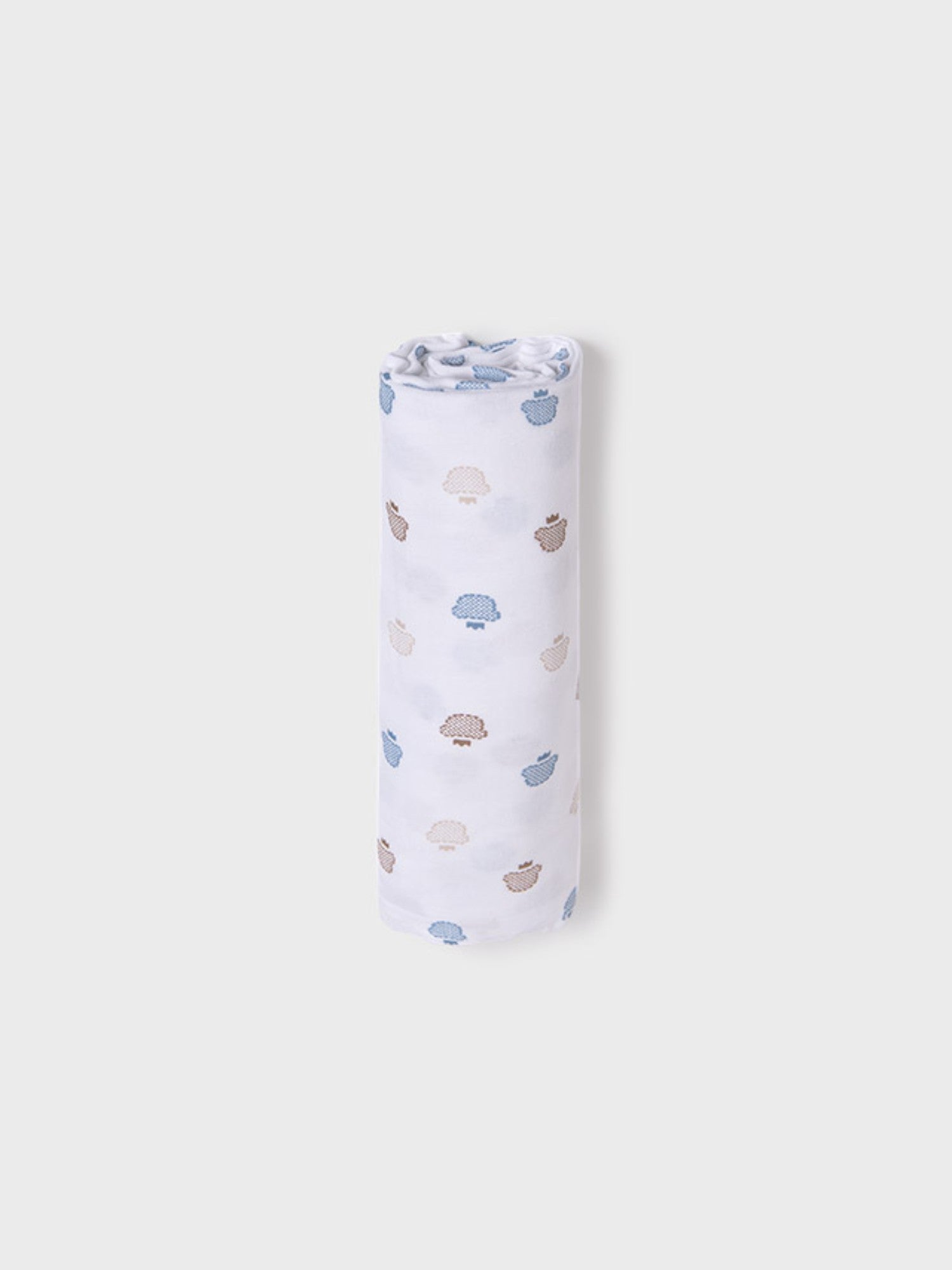 Garze bambu grande Neonato AZZURRO 9870 /A -  NANU' BABY