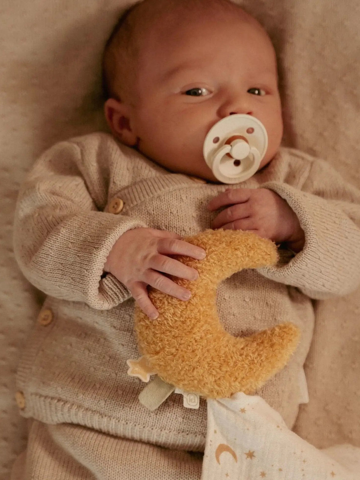 Giacca Neonato Beige CL25292001 by LITTLE DUTCH