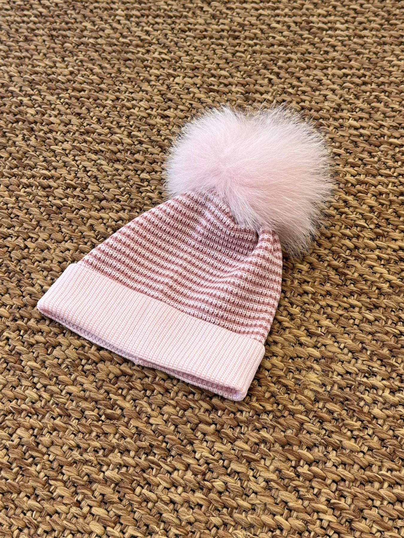Cuffia Sweet Neonata ROSA IB2071 -  NANU' BABY