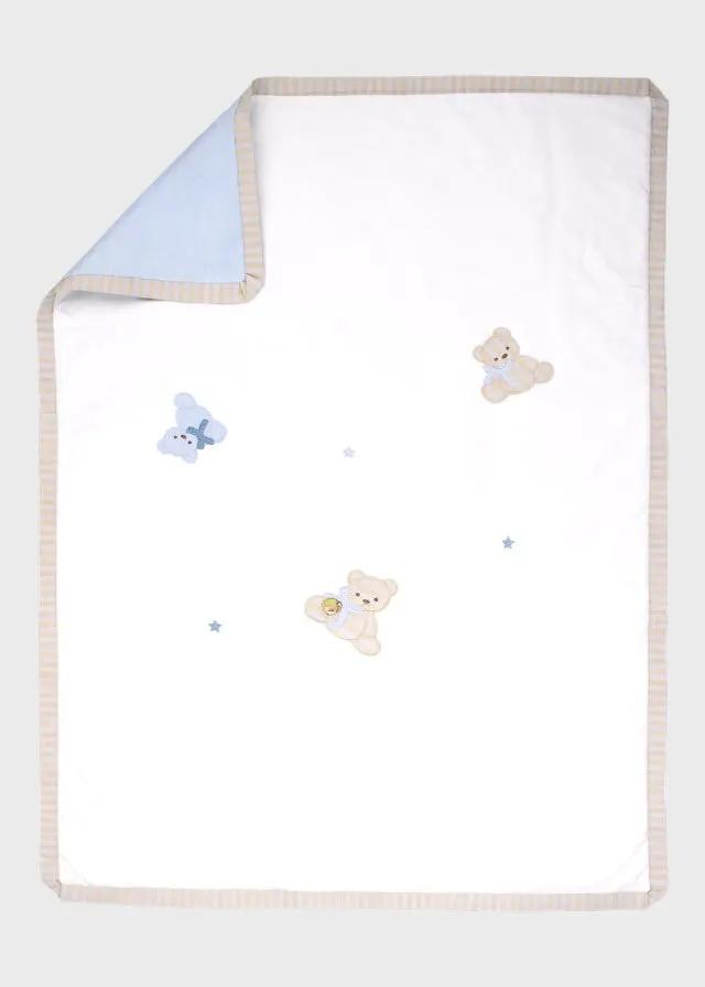 Coperta Neonato Bianco EP6881M by MARLU'