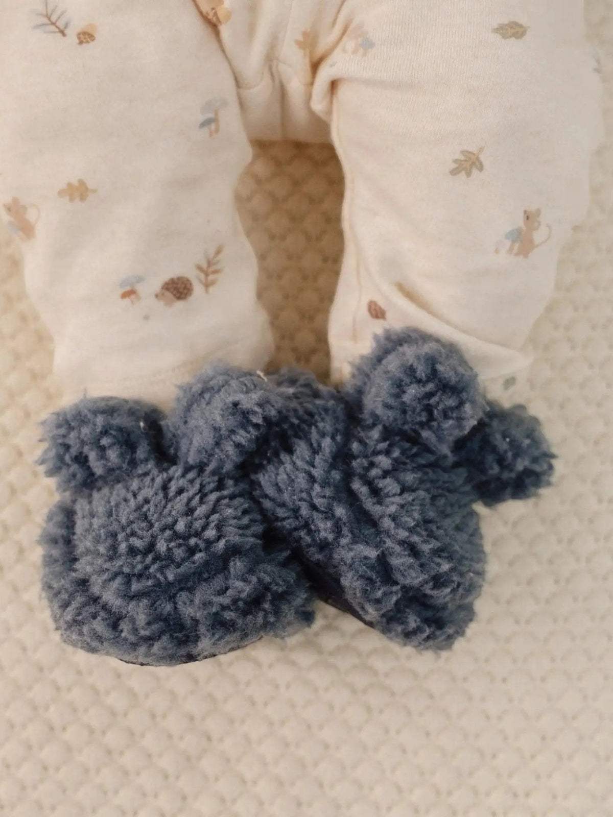 Babbucce Neonato Blu CL25099098 by LITTLE DUTCH