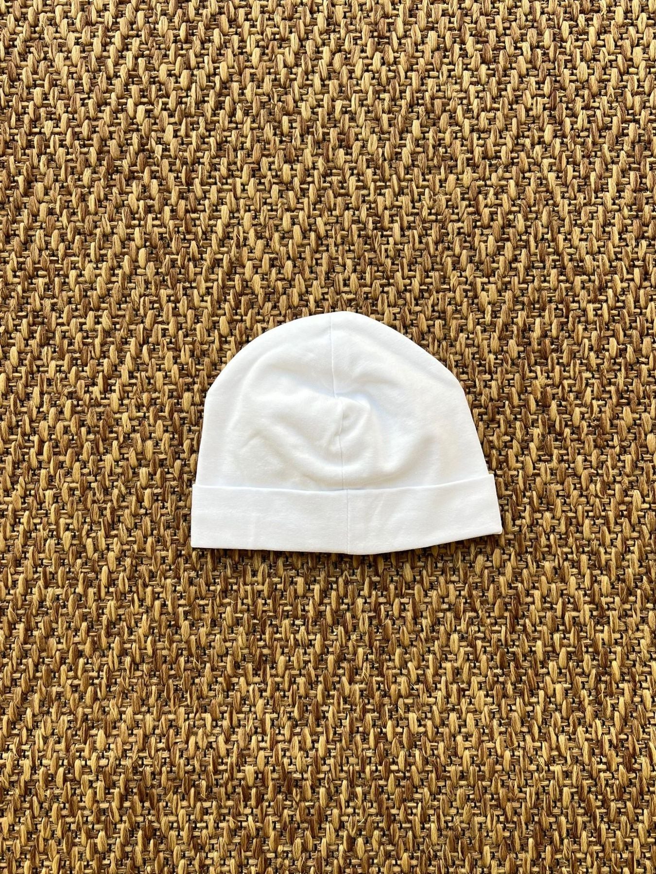 Cappello Neonata BIANCO EP2973 -  NANU' BABY