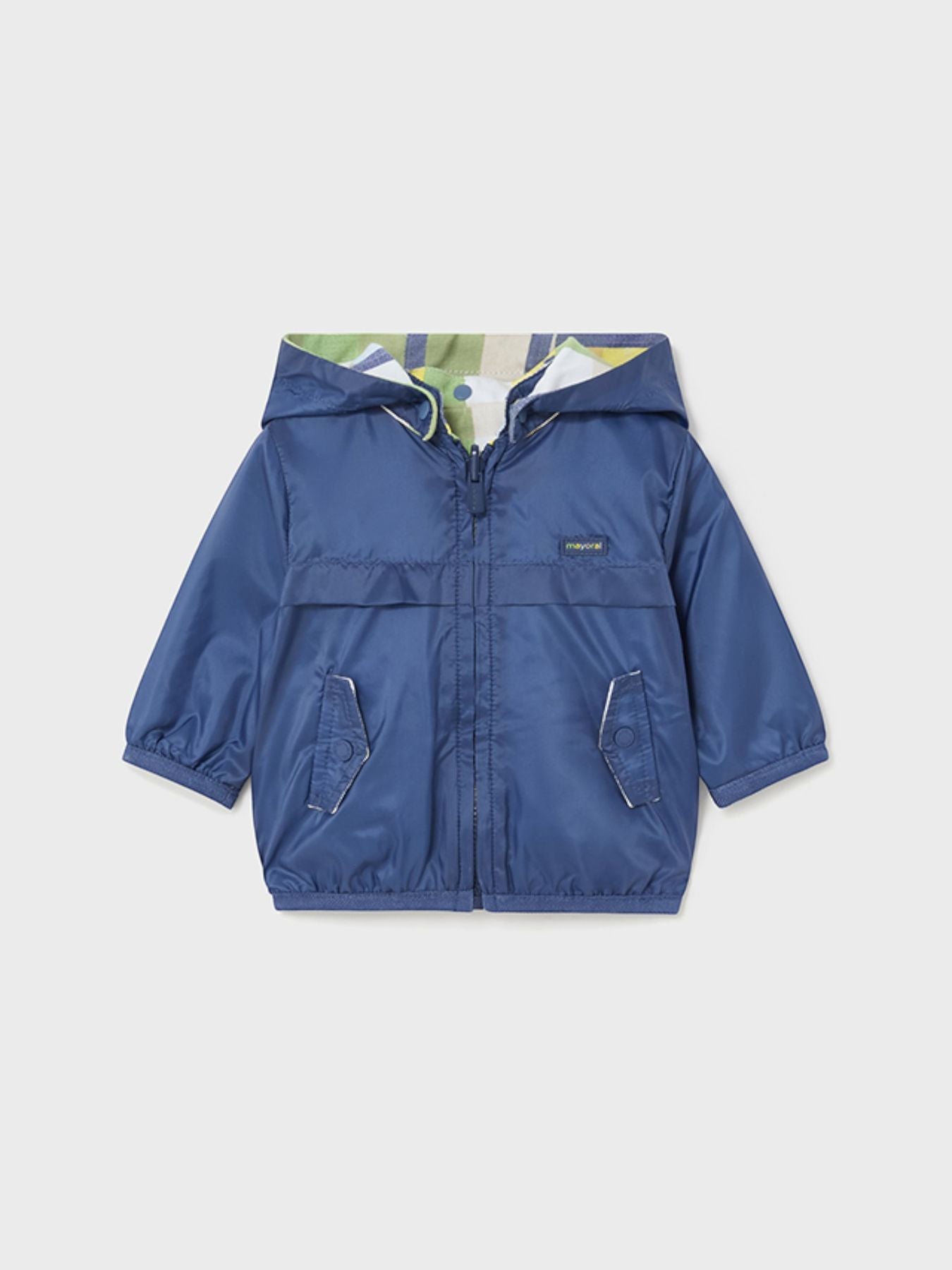 Giacca a vento reversibile Bimbo BLU 1431 -  NANU' BABY