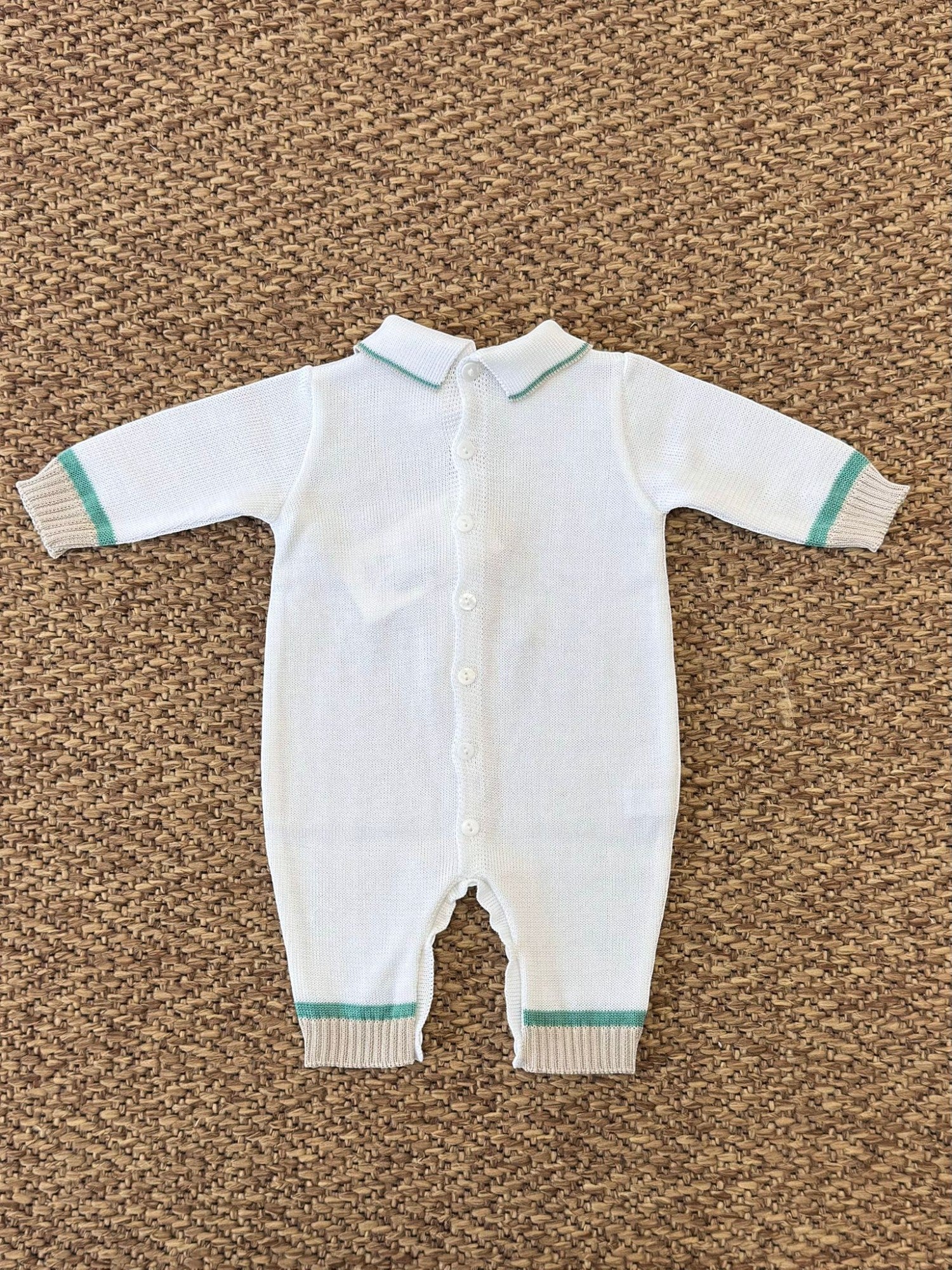 Tutina Neonato VERDE 7611 -  NANU' BABY