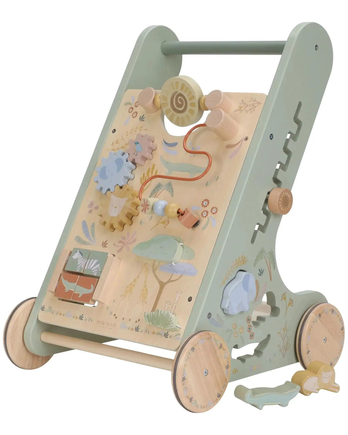 Carrellino primi passi Multicolore LD7432 by LITTLE DUTCH
