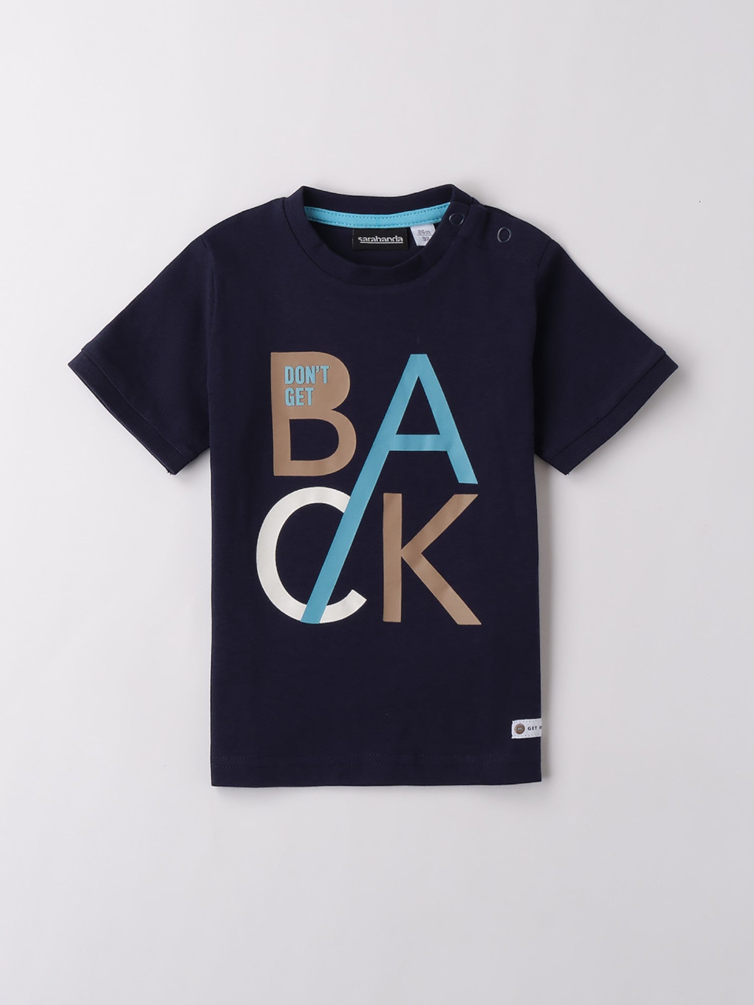 T-Shirt Bimbo BLU 0B138/3854 -  NANU' BABY