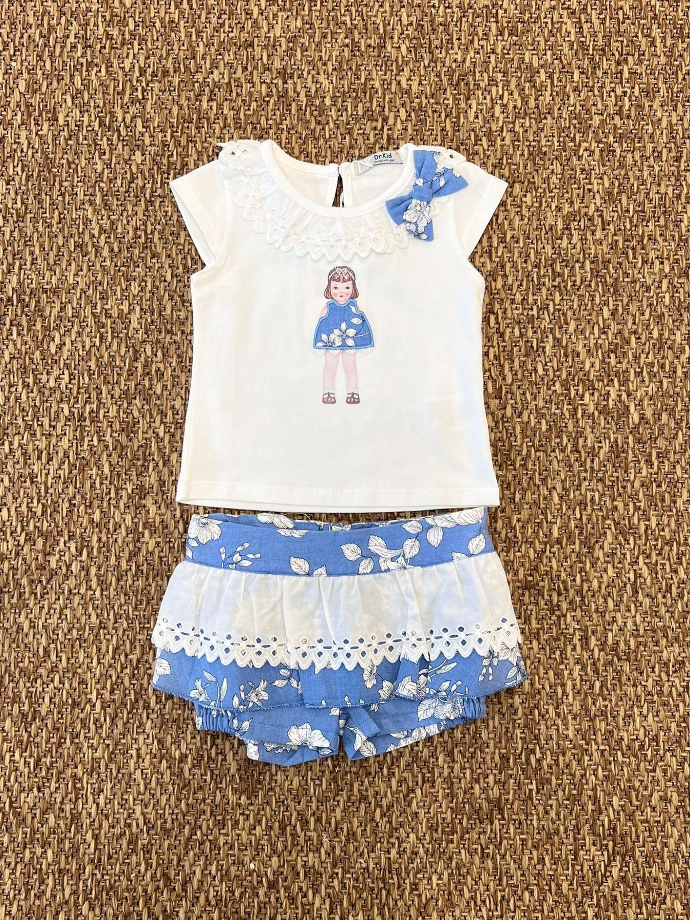 Completo Bimba BIANCO DK351/352 -  NANU' BABY