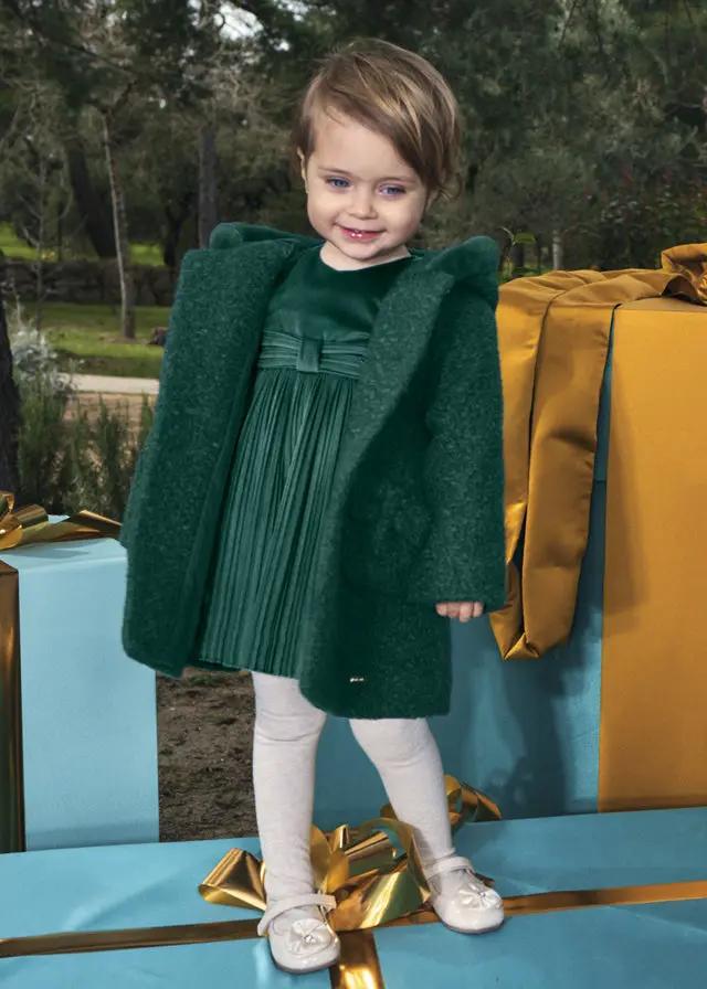 Cappotto Bimba Verde 2436/80 by MAYORAL