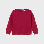 Maglia Bimba Rosso 2353/23 by MAYORAL