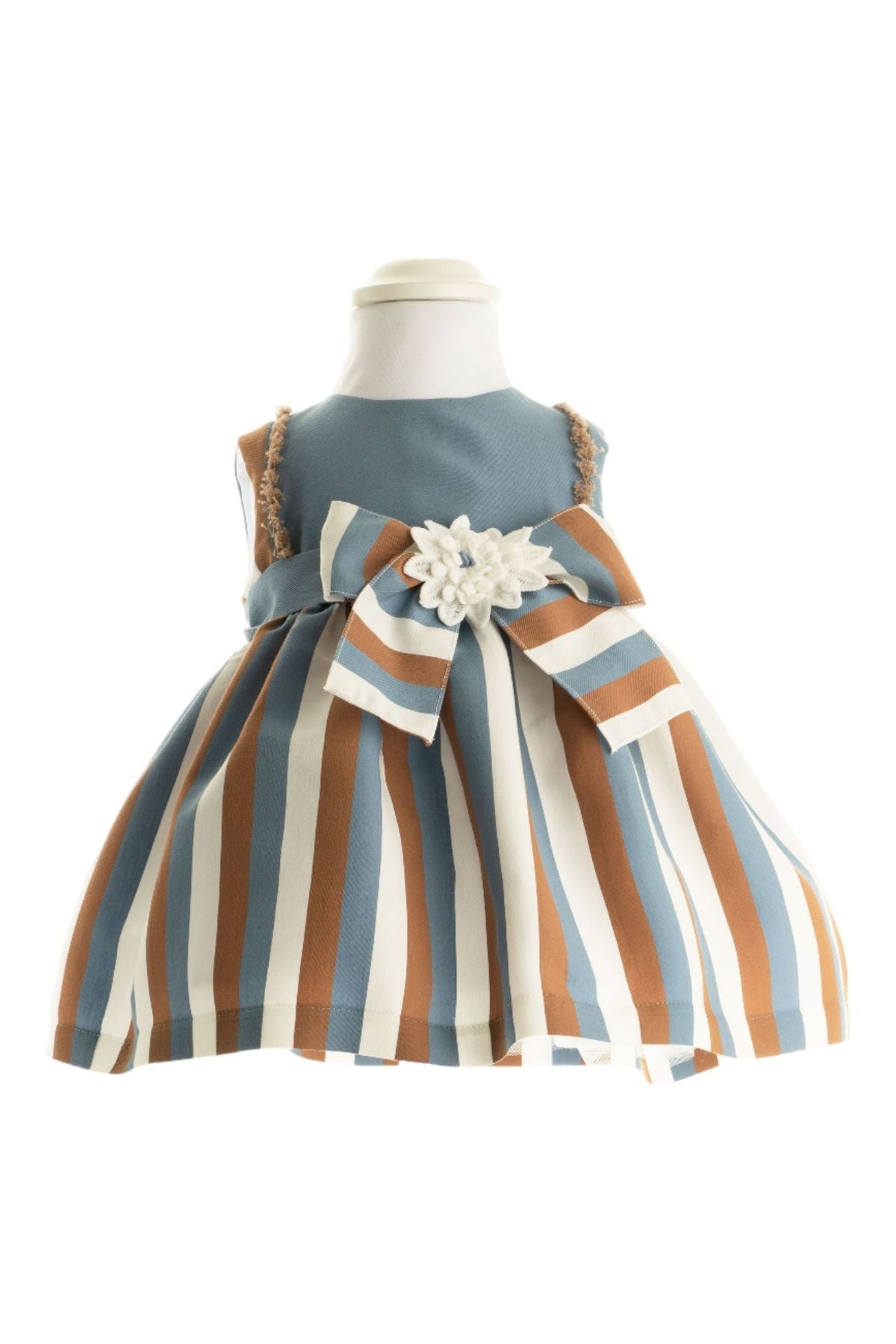 Abito Bimba BIANCO EM801 -  NANU' BABY