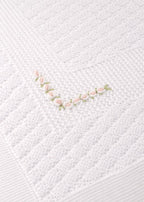 Coperta Neonata Rosa SAIT/CO-R by PICCOLA GIUGGIOLA