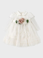 Abito Cerimonia Bimba Bianco FN108679/1898 by COLORICHIARI