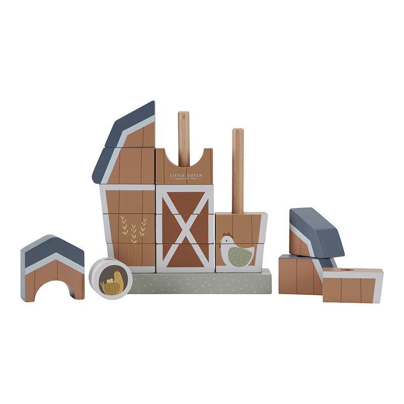 Piccolo impilatore agricolo  MULTICOLORE LD7144 -  NANU' BABY