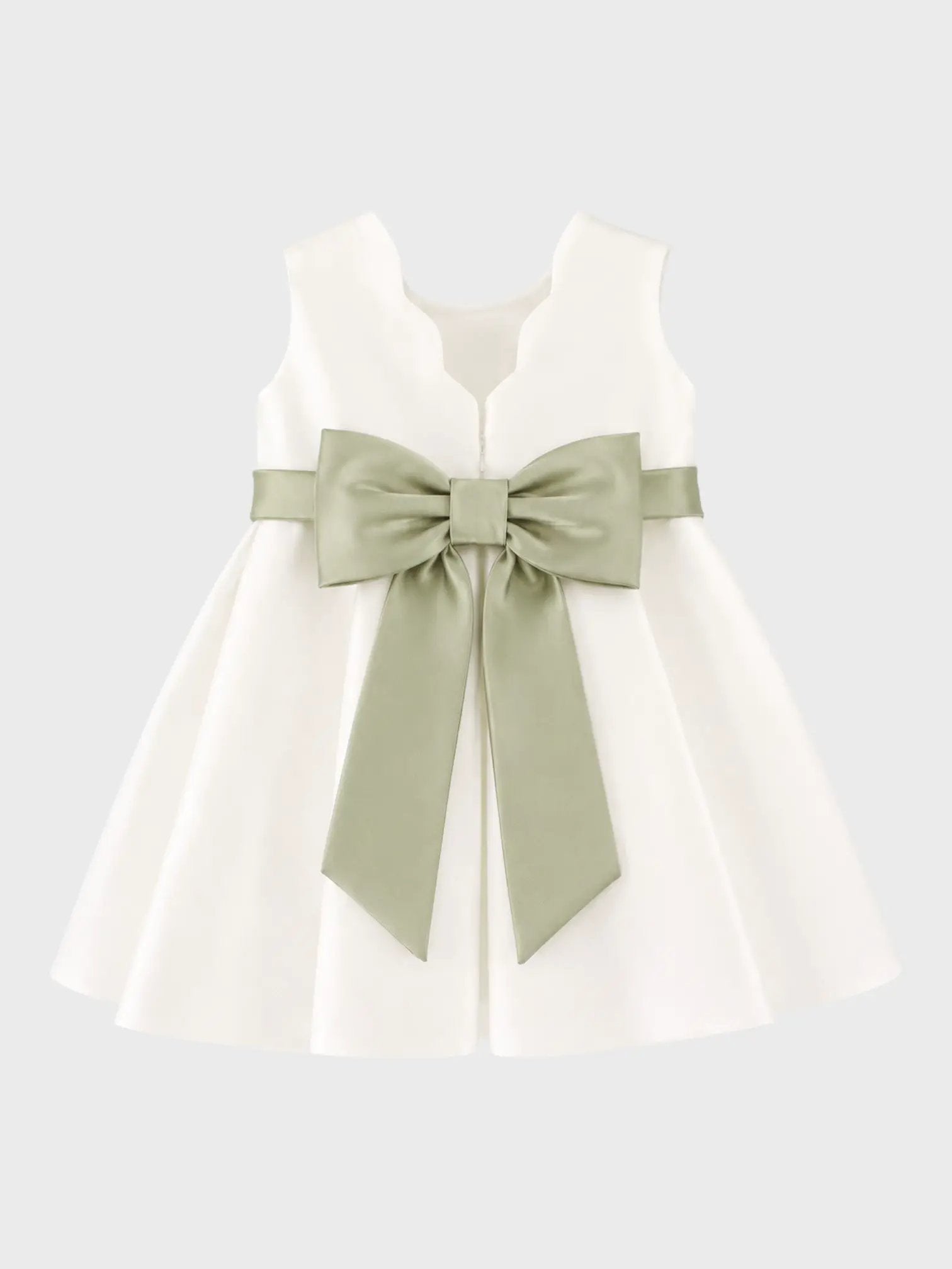 Abito Cerimonia Bimba Verde FB098/V by FLO' SARTORIA ITALIANA