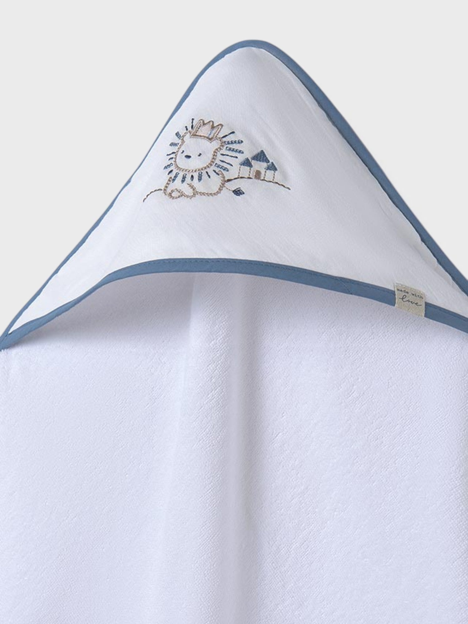 Telo bagnetto Neonato AZZURRO 9918 /AZ -  NANU' BABY