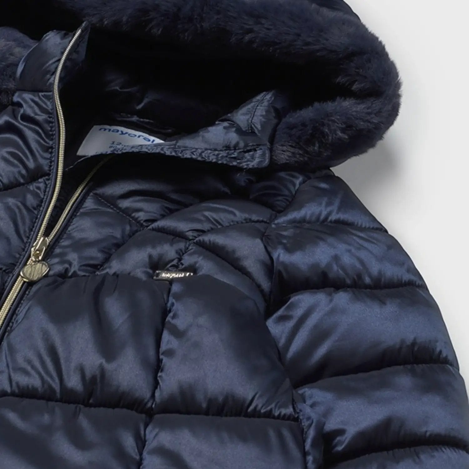 Cappotto Bimba Blu 2436/56 by MAYORAL