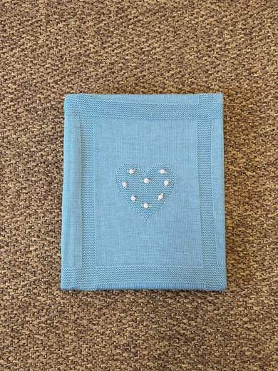 Love Flower Baby Blanket, Green, LOVE FLOWER 143