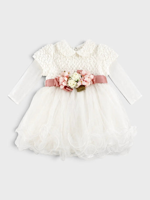 Abito Cerimonia Bimba Rosa FN108677/5027 by COLORICHIARI
