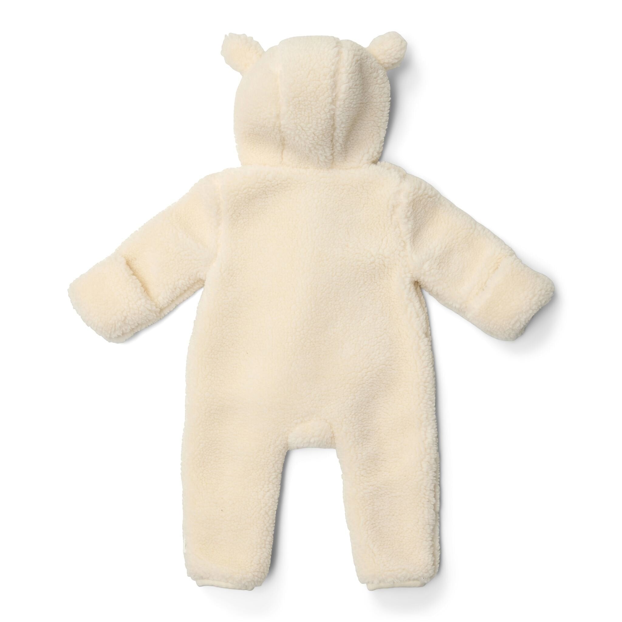 Teddy Baby Girl's Romper, White, CL25094001