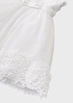Abito Cerimonia Bimba Bianco FB083 by FLO' SARTORIA ITALIANA