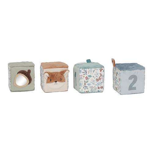 Set di cubi morbidi - Amici della foresta  MULTICOLORE LD8916 -  NANU' BABY
