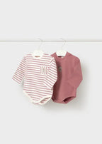 Set 2 bodys Bimbo Marrone 2774/65 by MAYORAL