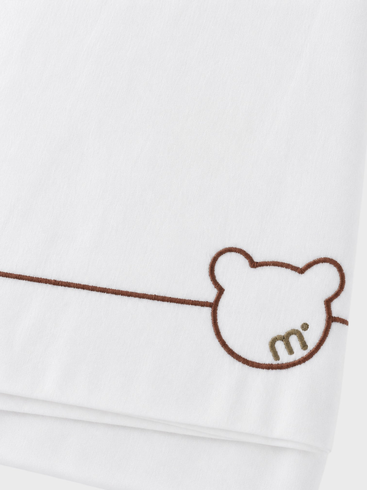 White Baby Girl Crib Sheet IG54LE