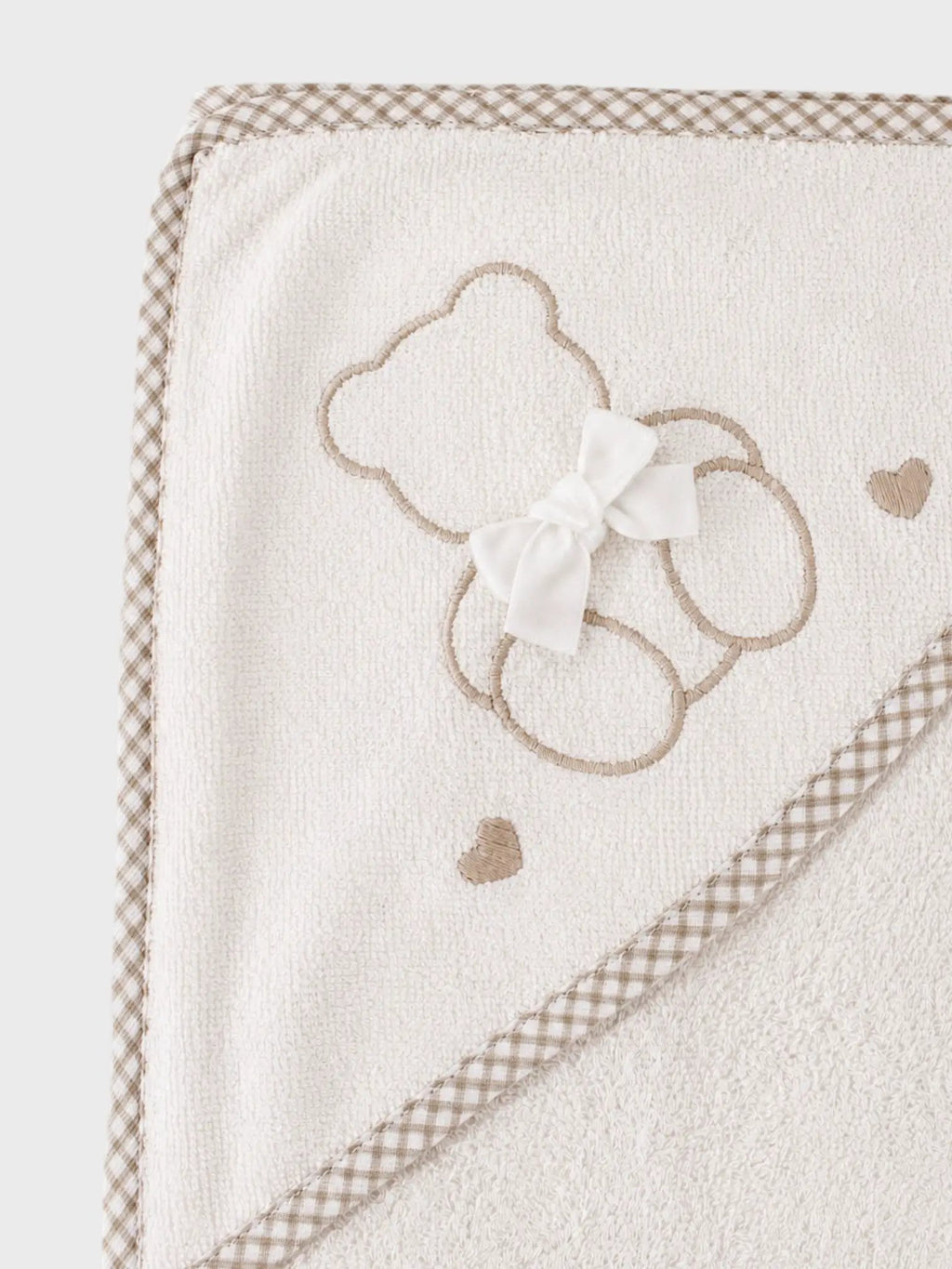 Accappatoio Neonato Beige IS5185/C by MARLU'