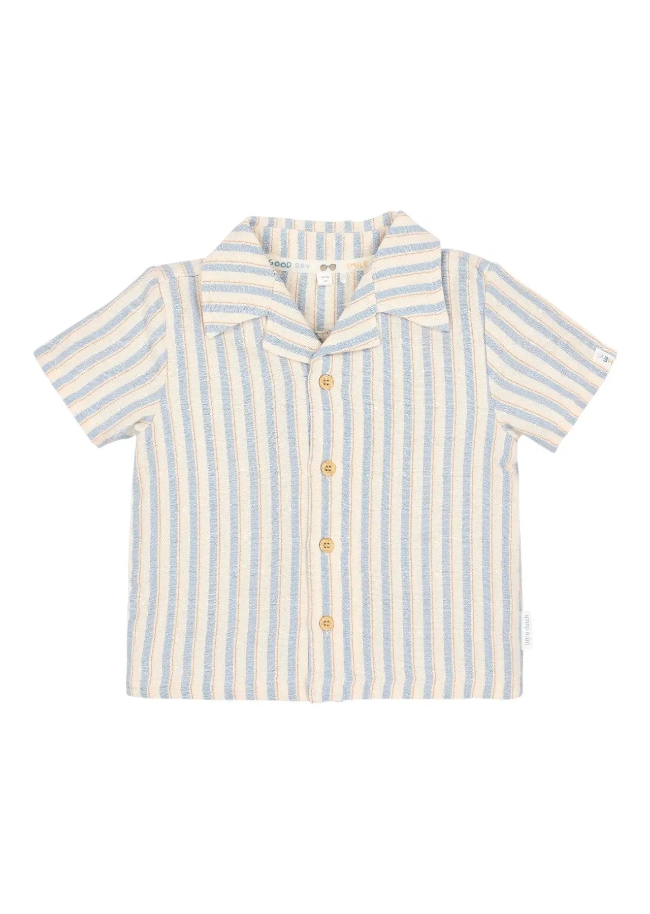Camicia Bimbo Azzurro CL26021610 by LITTLE DUTCH