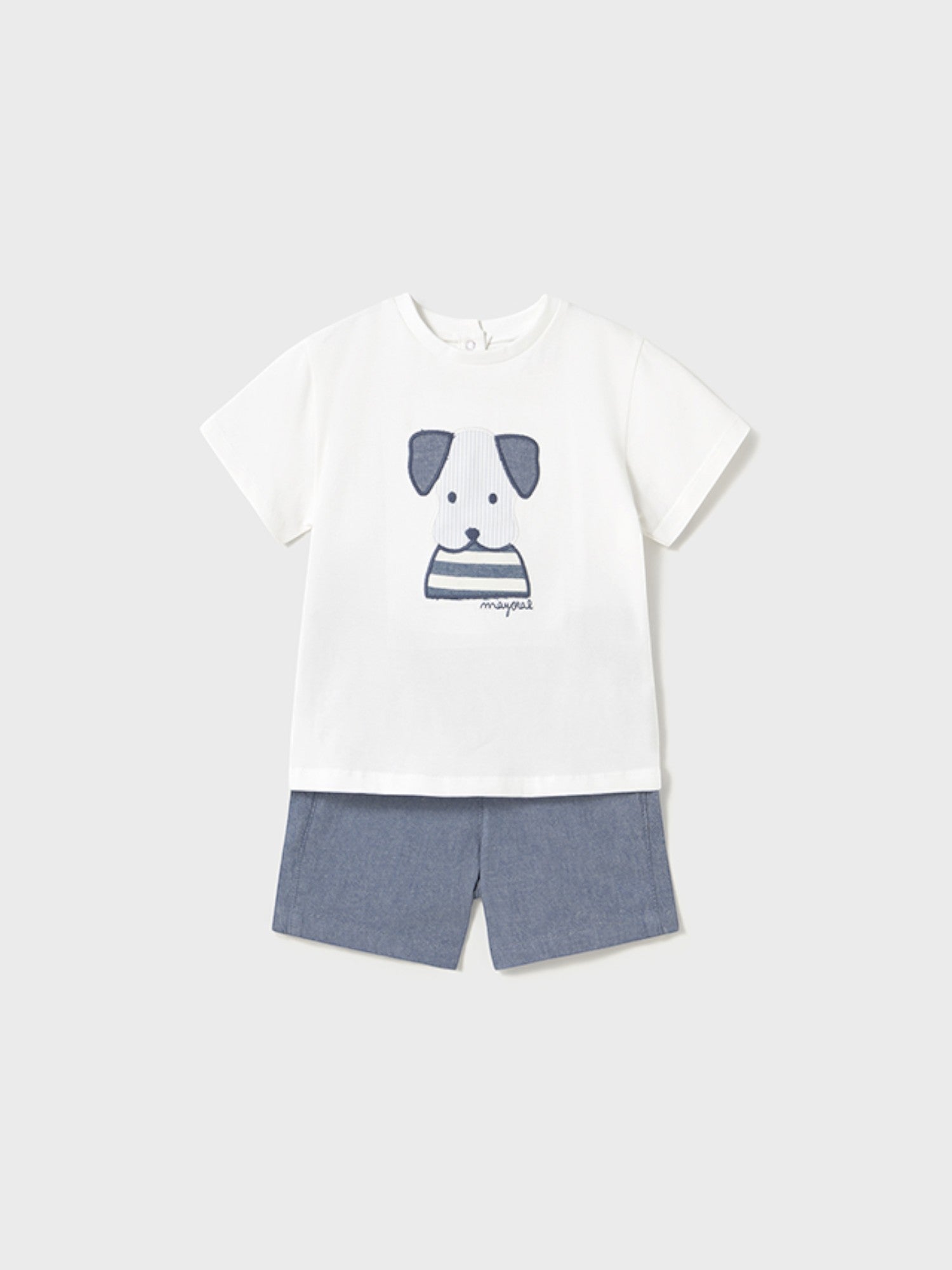Compl. bermuda applicazioni Bimbo AZZURRO 1252/36 -  NANU' BABY