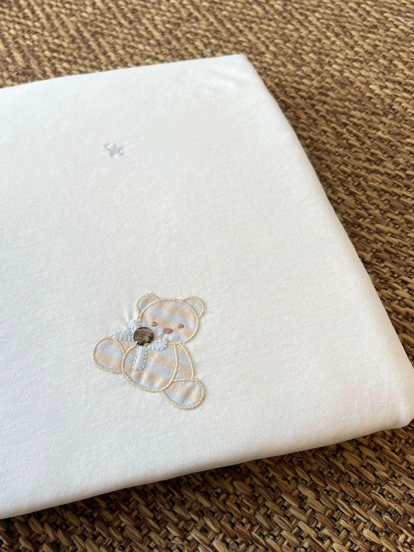 Coperta Neonato BIANCO EP6881M -  NANU' BABY