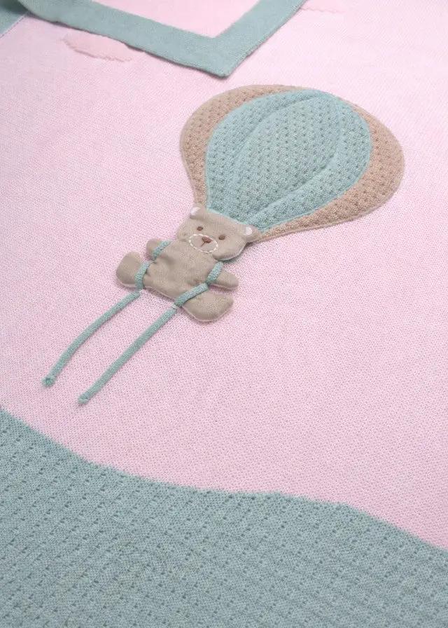 Coperta Neonata Rosa EK5080/R by MARLU'