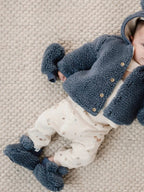 Babbucce Neonato Blu CL25099098 by LITTLE DUTCH