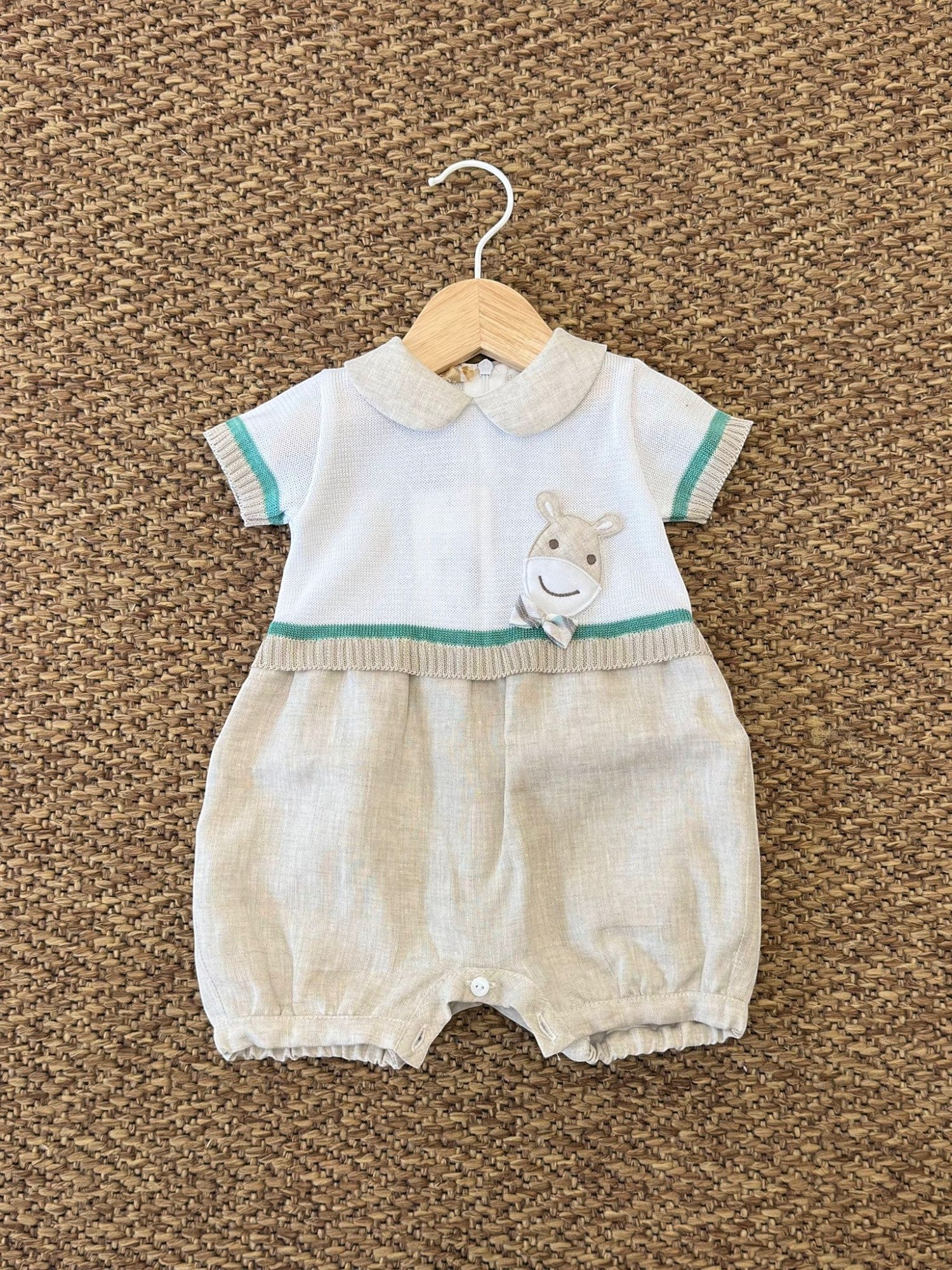 Pagliaccetto Neonato AVORIO 7613 -  NANU' BABY