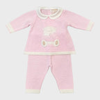Completo nascita Neonata Rosa 7775 Teddy by BIMBALO'