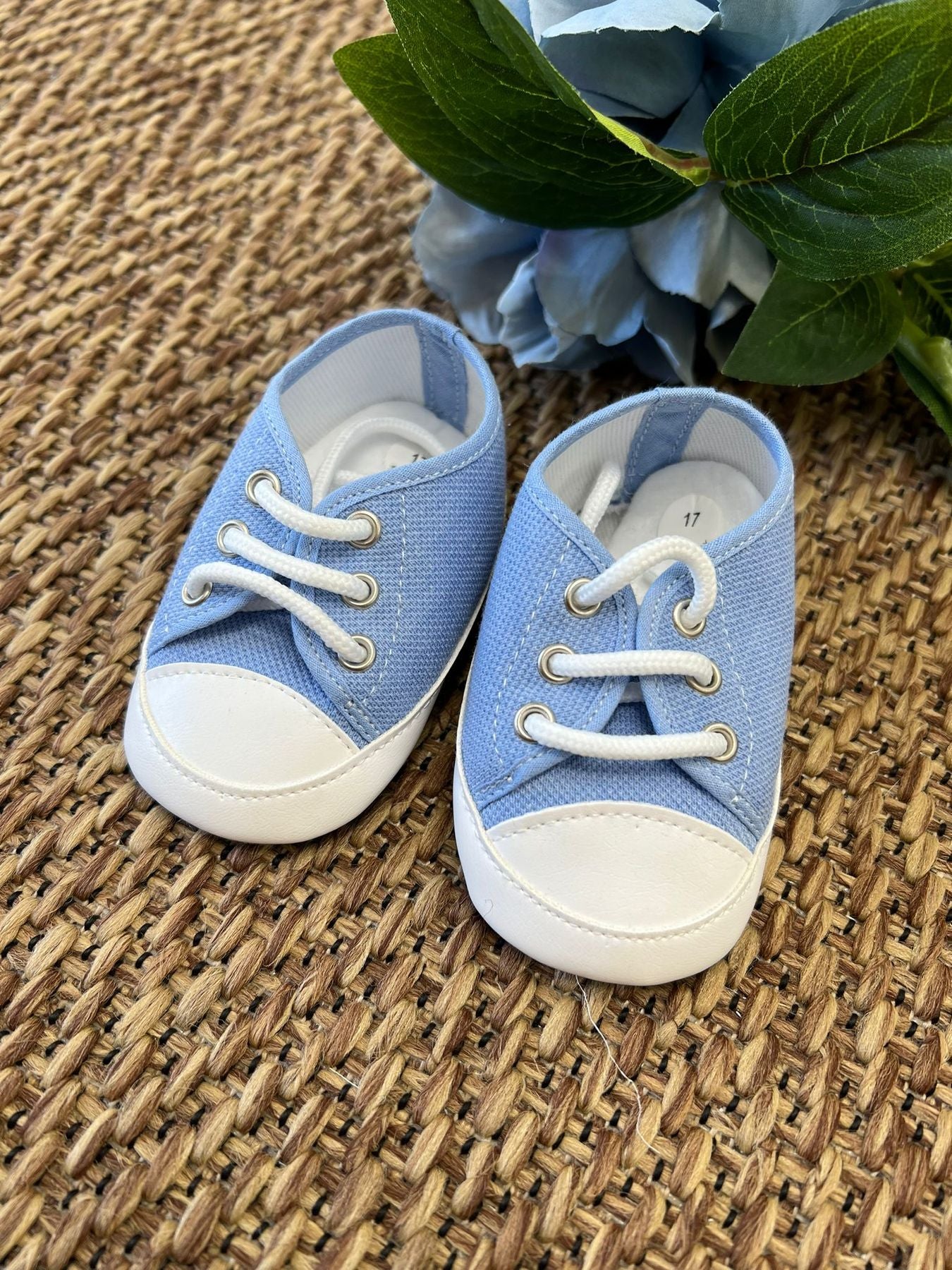Scarpina Bimbo AZZURRO 8669 -  NANU' BABY