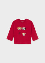 T-shirt Bimbo Rosso 2018/50 by MAYORAL