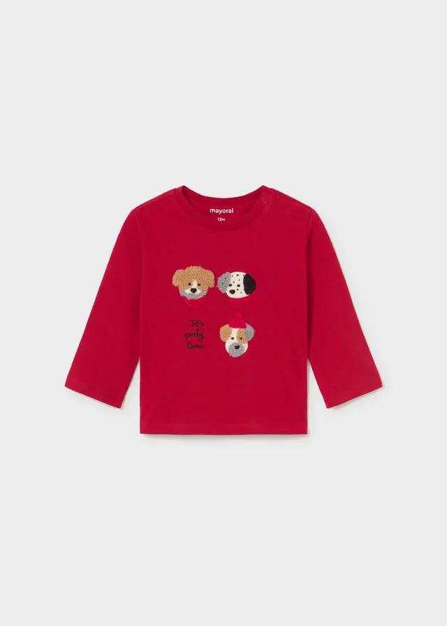 T-shirt Bimbo Rosso 2018/50 by MAYORAL