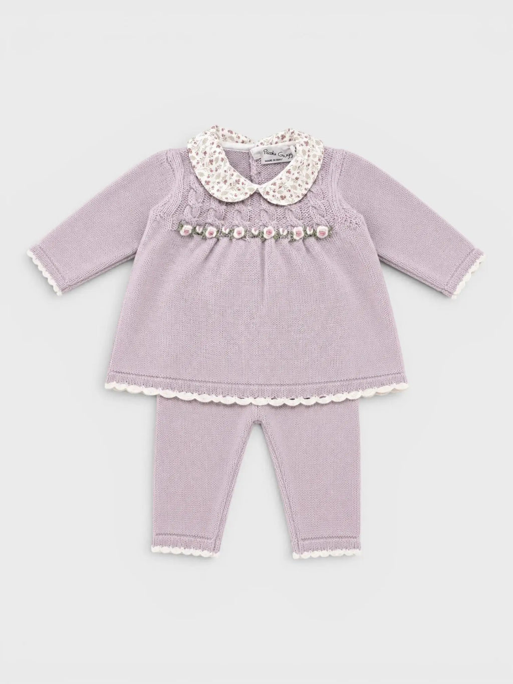 Completo nascita Neonata Lilla JESSIE/CN by PICCOLA GIUGGIOLA