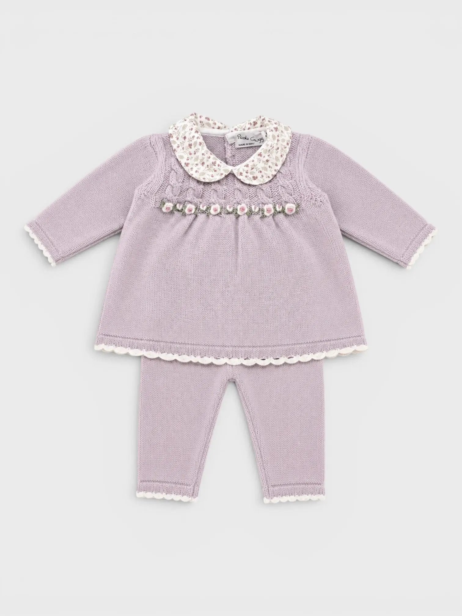 Completo nascita Neonata Lilla JESSIE/CN by PICCOLA GIUGGIOLA