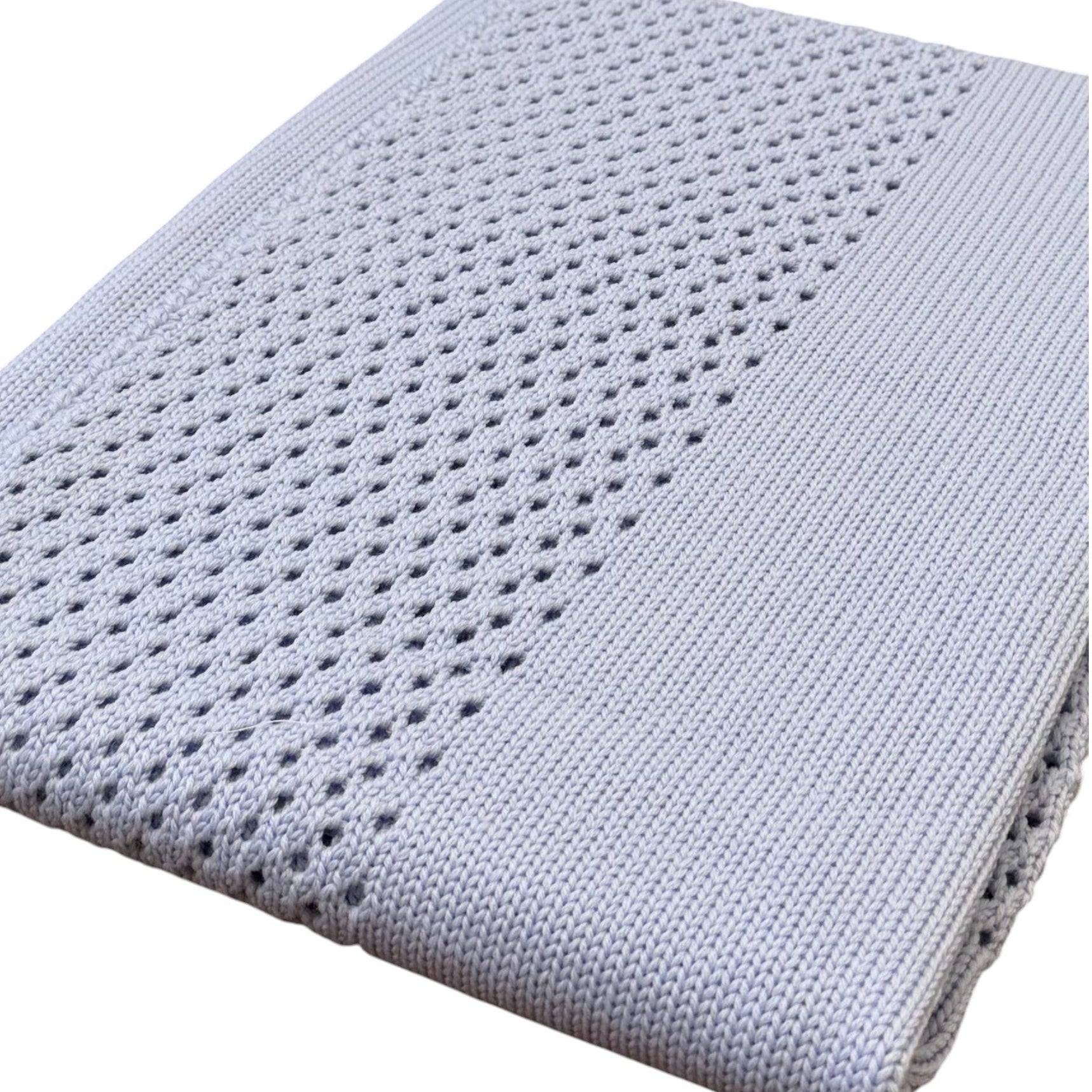 Merino Wool Baby Blanket Cielo - BEBE' DI ALMY E80/C